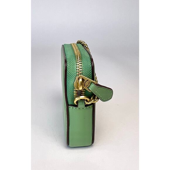 Coach Small Chain Wristlet Coin purse in Pistachio Green - Picture 8 of 10